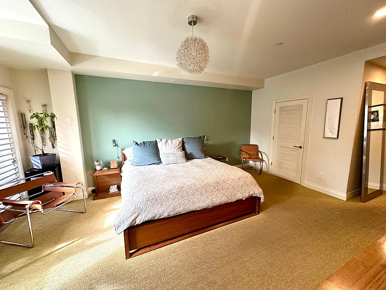 Primary bedroom with outdoor access