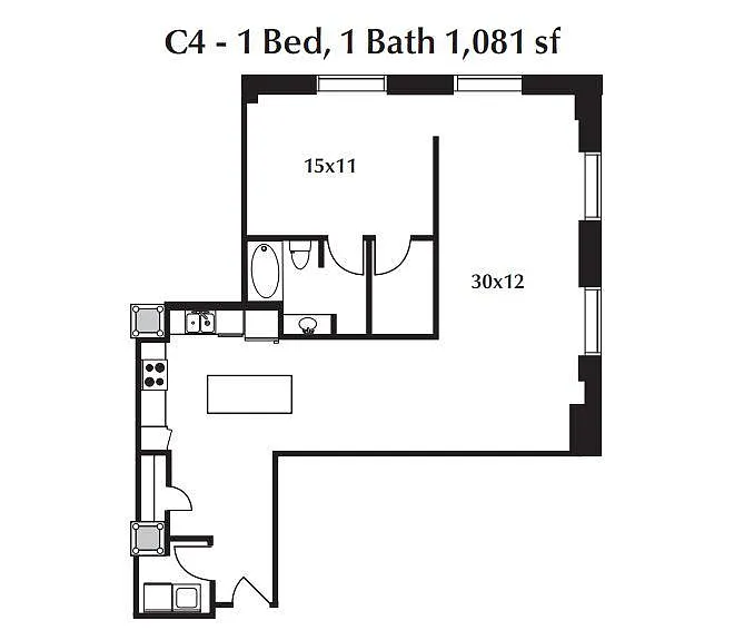 Floor plan C4