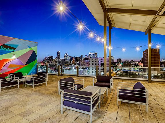 Entertain friends and family at twilight to experience the downtown views
