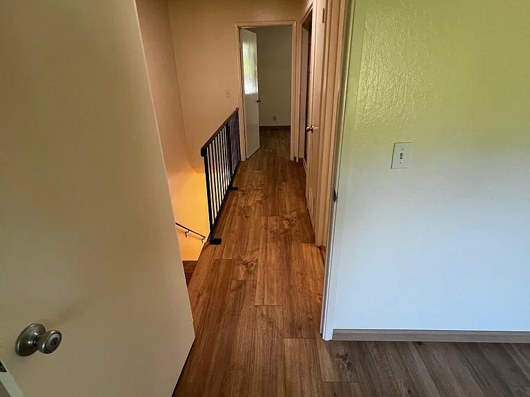 Upstairs: 2 bedrooms, 1 bath, washer & dryer