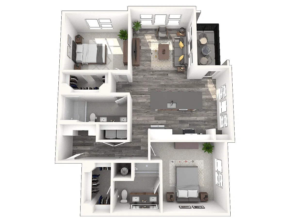 Floor plan B2