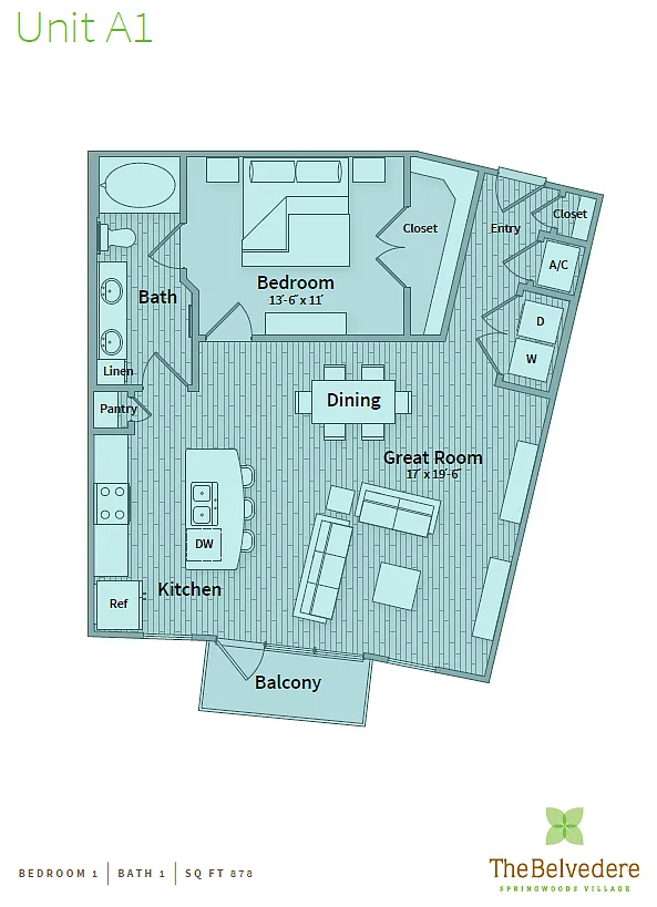 Floor plan A1