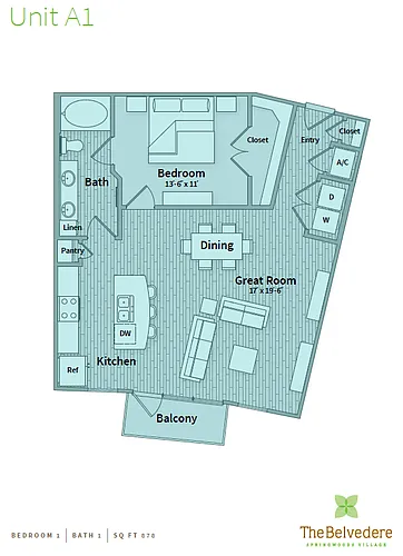 Floor plan A1