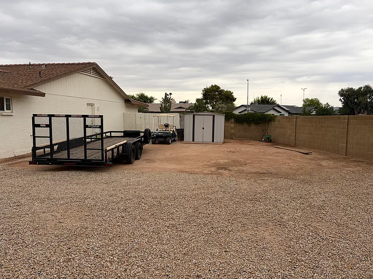 Side Yard with RV Gate