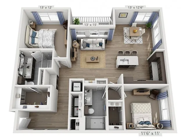 Floor plan Taylor A