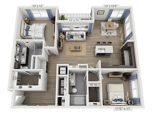 Floor plan Taylor A