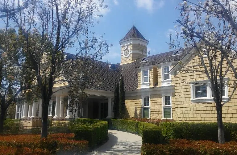 Lakeside clubhouse