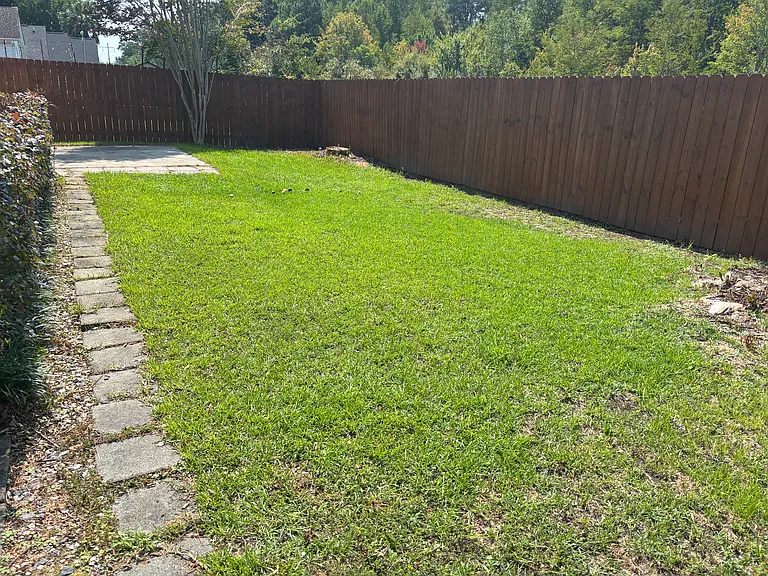 Totally fenced in backyard, No backyard neighbors!