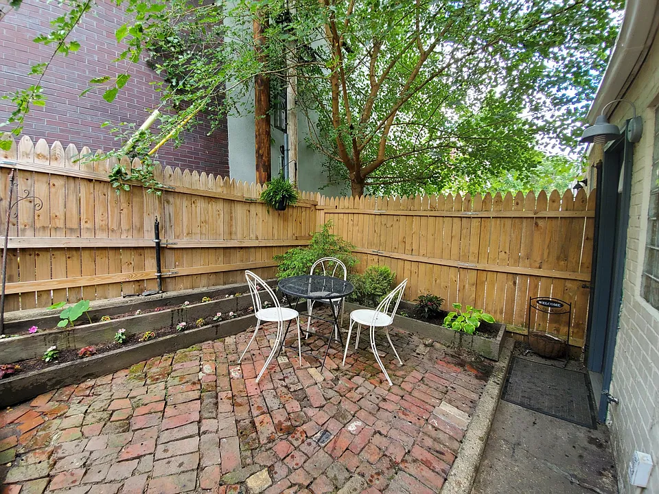 Brick Patio- Very private