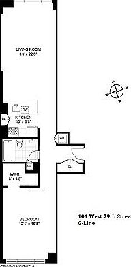 1st image of 101 W 79th St APT 4G
