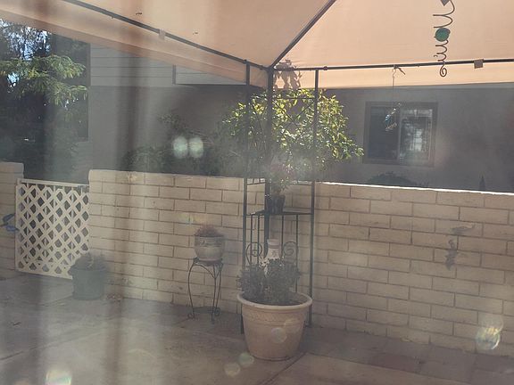 Patio with shade cover