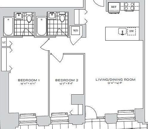 2nd image of 70 Pine St APT 2111