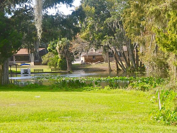 West view from yard=canal