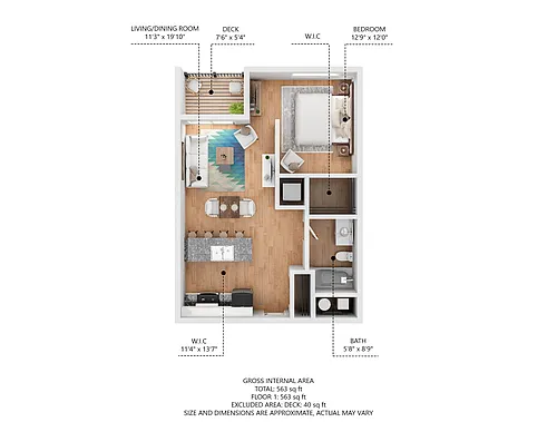 Floor plan Floor Plan B