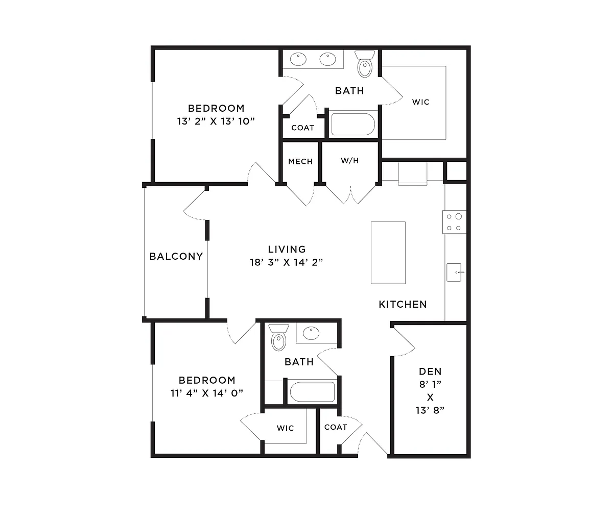 Floor plan B3D