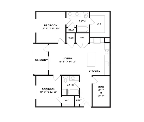 Floor plan B3D