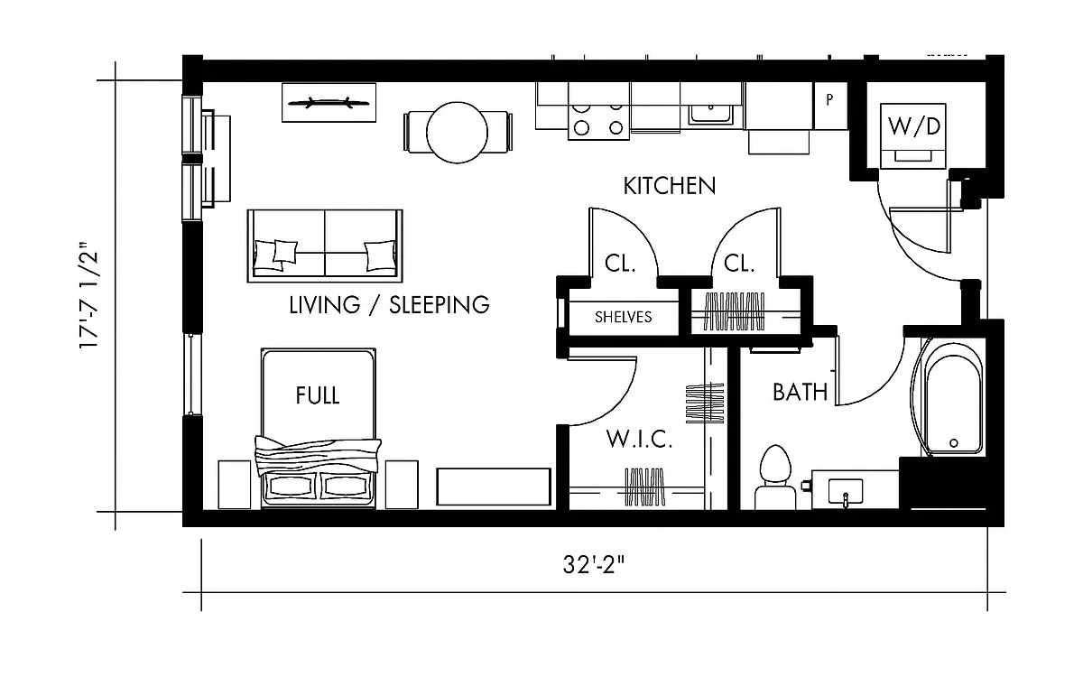 Floor plan Delta1T