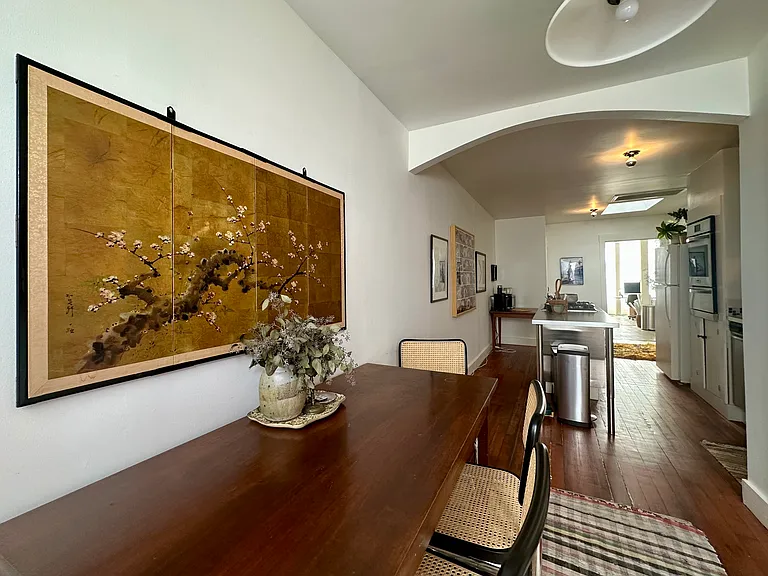 Open Kitchen and Eating Area