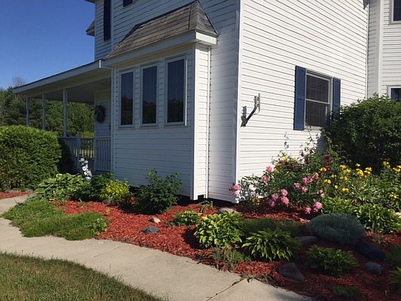 Another view of the landscaping