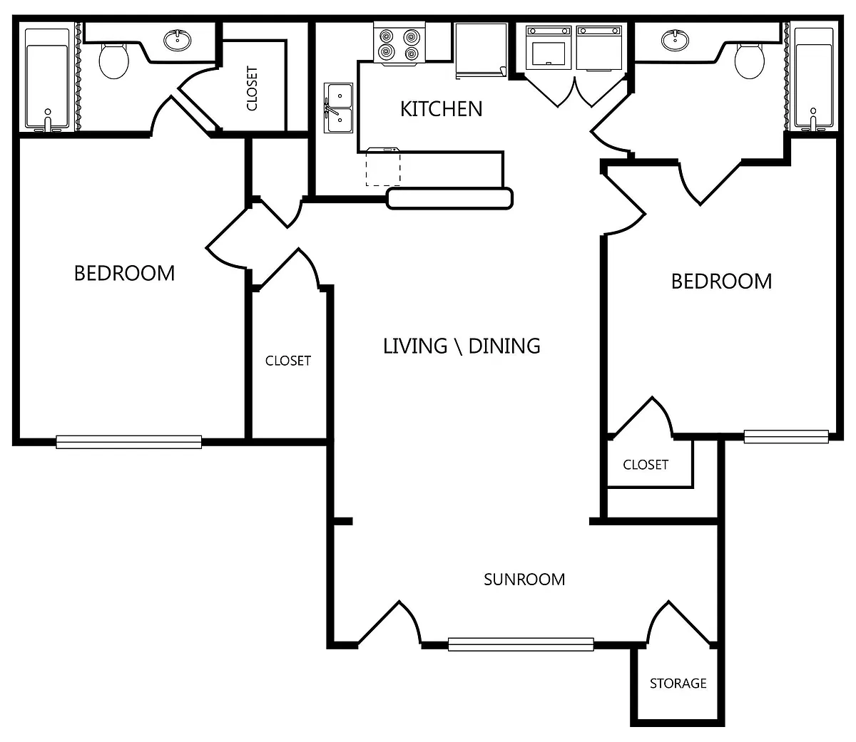 Floor plan B-SR
