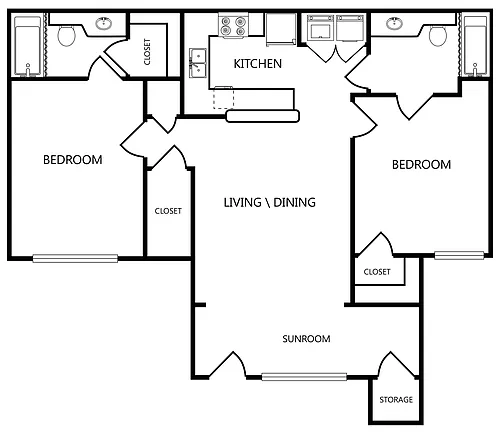 Floor plan B-SR