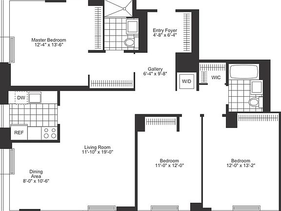 2nd image of 255 W 94th St APT 19K