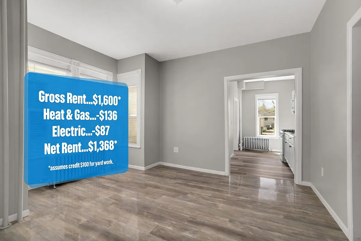 Living room - 852 Edmund Ave #1
