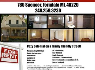 780 Spencer St, Ferndale, MI 48220