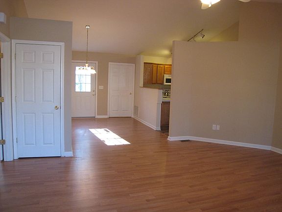 view from front door entry