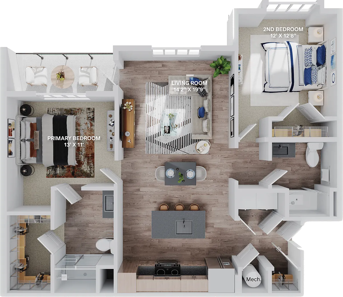 Floor plan The Executive Grand
