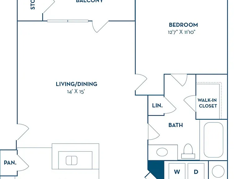 1 Bedroom | 1 Bath | 806 SF | Renovated 1 Bedroom | 1 Bath | 806 SF | Renovated