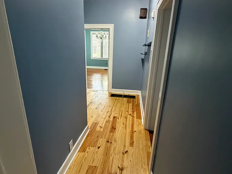 Hallway from bedroom #2, looking towards dining room