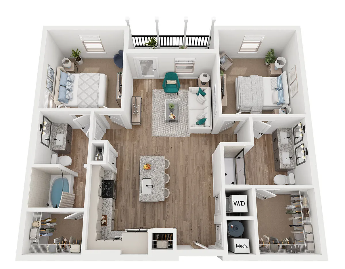 Floor plan B2