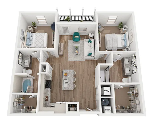 Floor plan B2