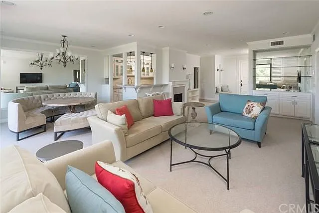 Living, entry, dining