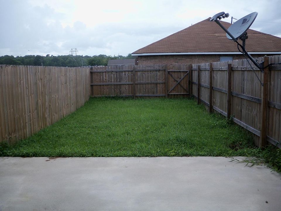 Private back yard