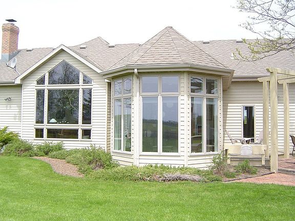 Rear Of Home