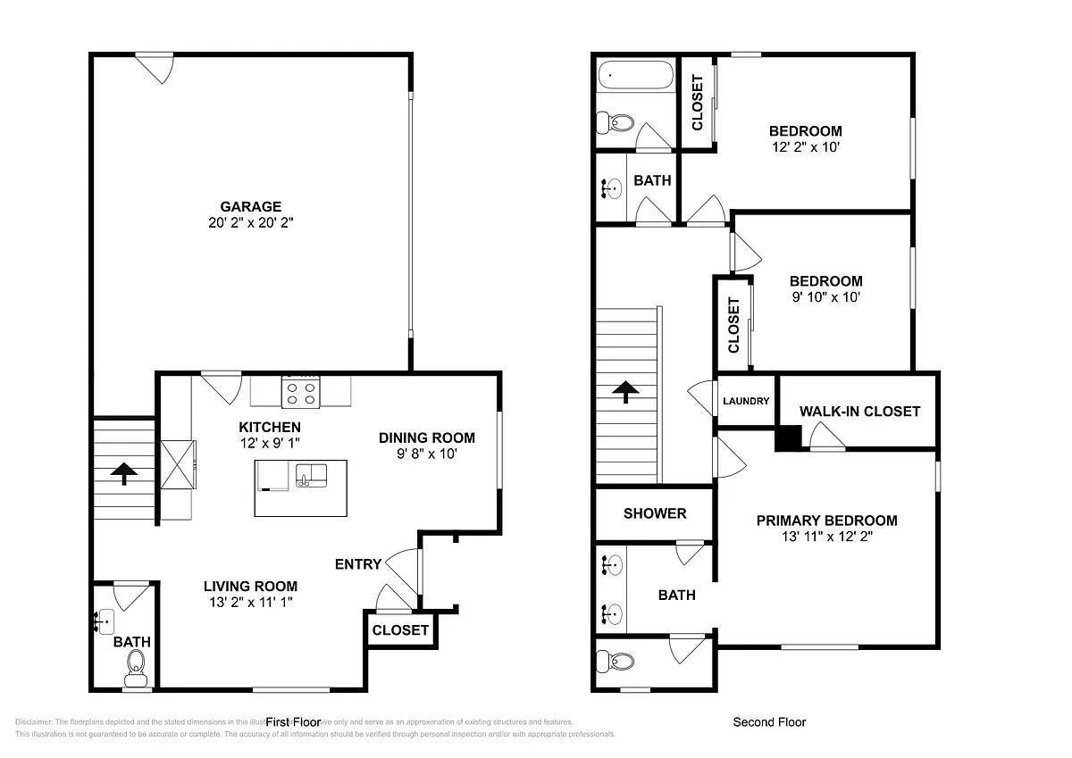 Floor plan Duet A