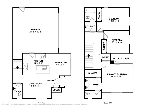 Floor plan Duet A