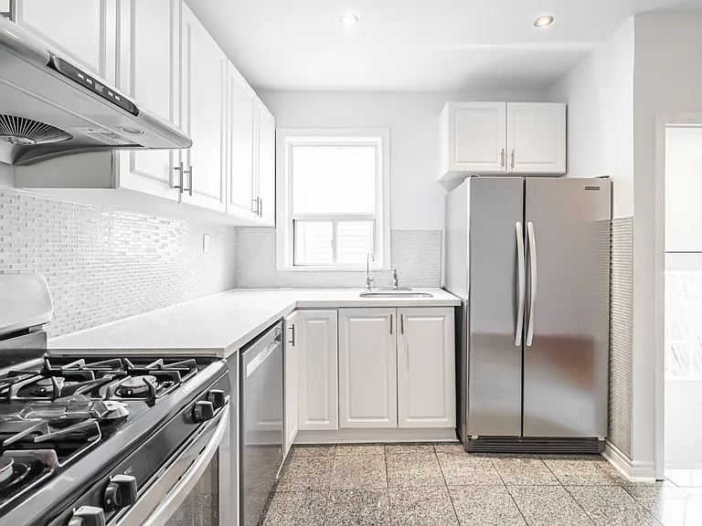 All Stainless steel appliances - cooking range, dishwasher and fridge