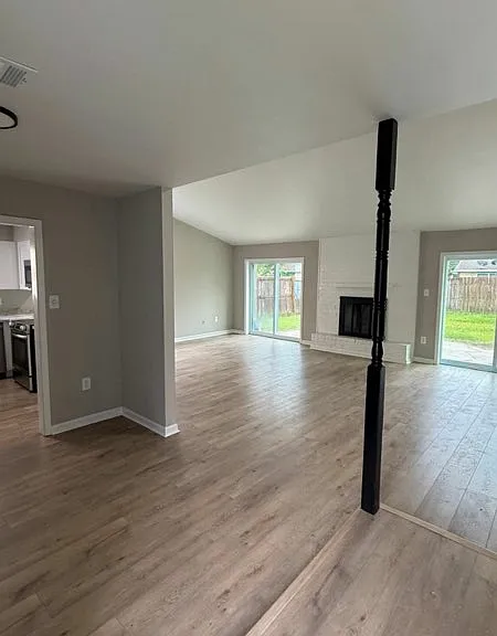 Open Floor Plan...Wood Burning Fireplace