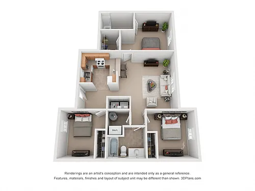 Floor plan 3 Bedroom