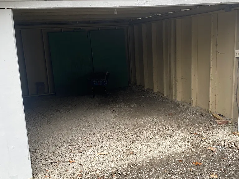 Garage - Has Door and can be fully closed and locked up