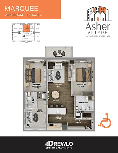Floor plan 205