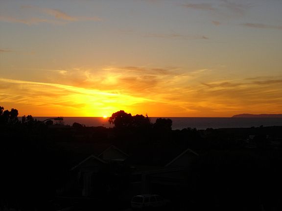 Ocean sunsets and Catalina views