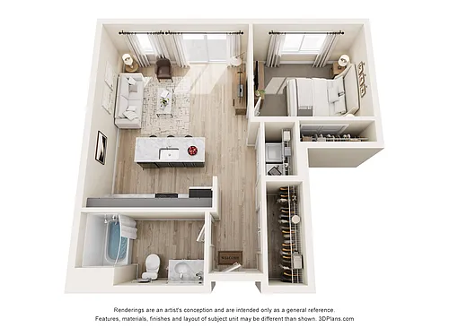 Floor plan Oaks II Scarlet