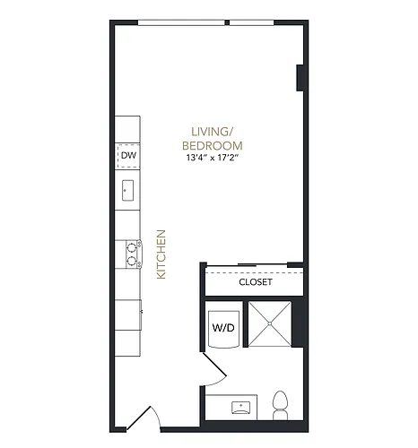 Floor plan Studio C