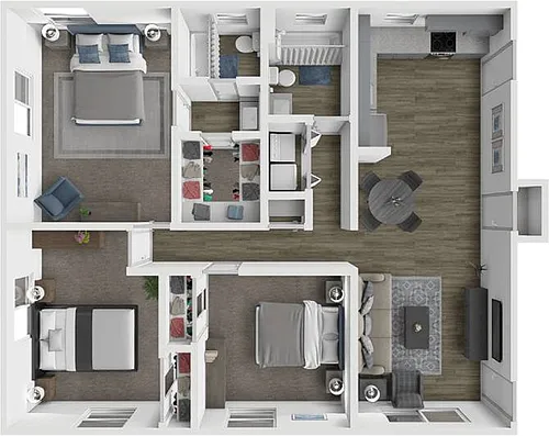 Floor plan Chicago Phase 1