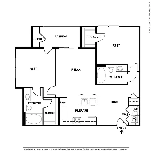 Floor plan B1