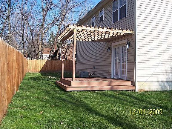 Rear Pergola Deck